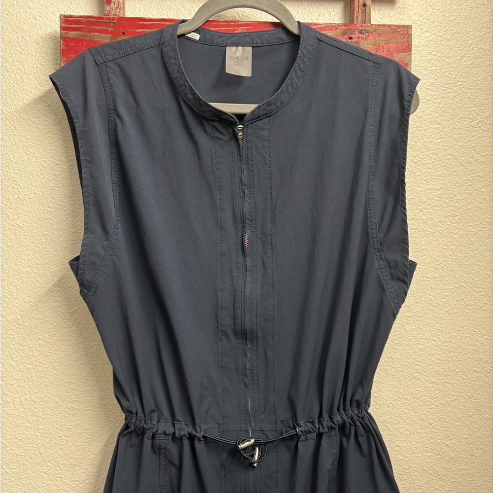 Calia Navy Jumpsuit‎ - Picture 2 of 11
